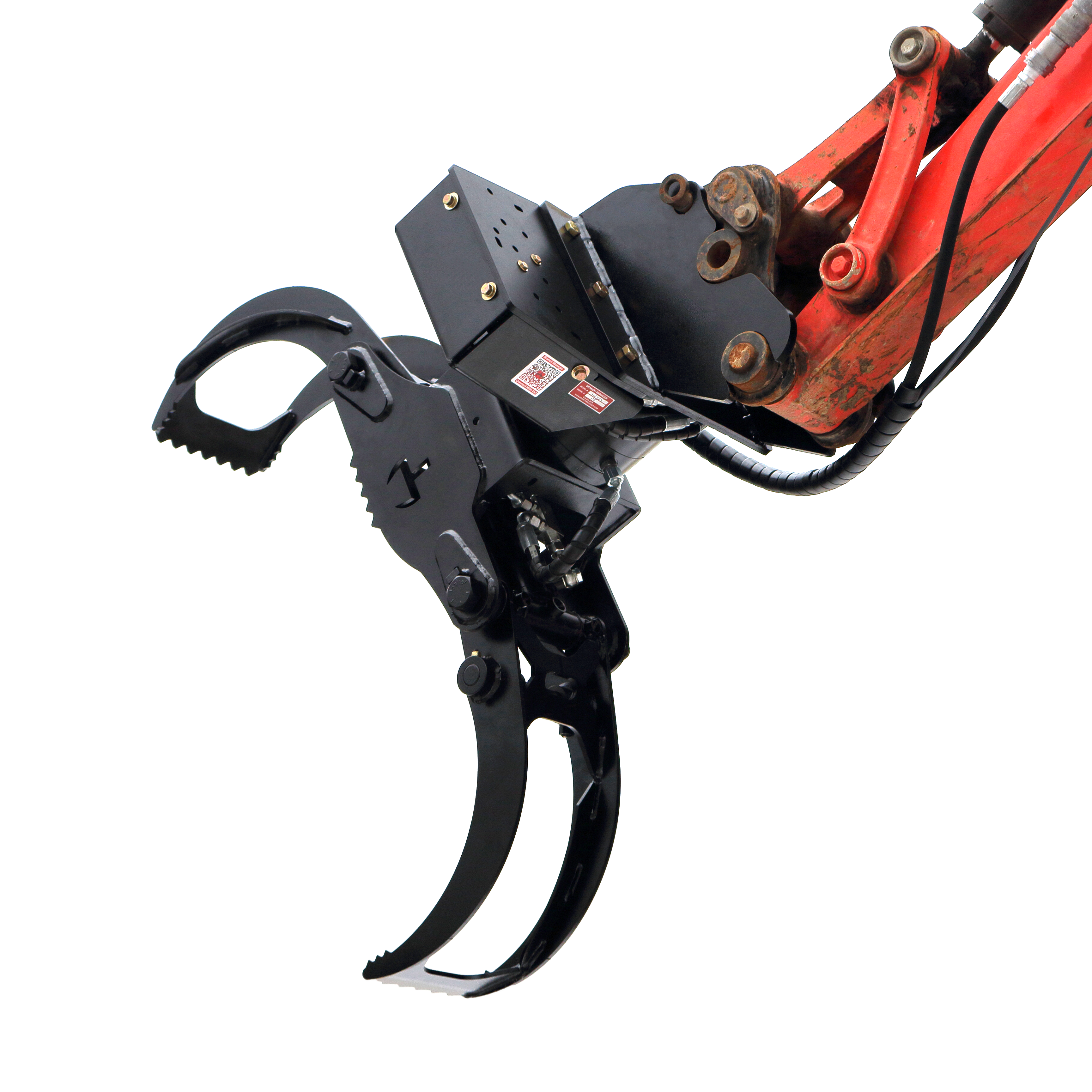 Picture of a Mini Excavator Grapple by Branch Manager Attachments